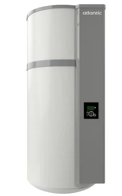 Chauffe-eau thermodynamique CALYPSO connecté mural - Capacité 150L^Atlantic Ecs Rad New