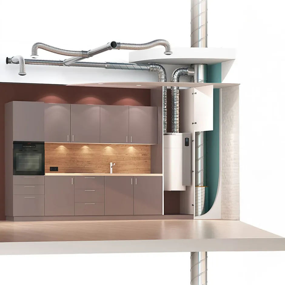 Chauffe-eau thermodynamique AQUACOSY EVOLUTION 100L Avec ventilateur - - 350201^Atlantic Sale