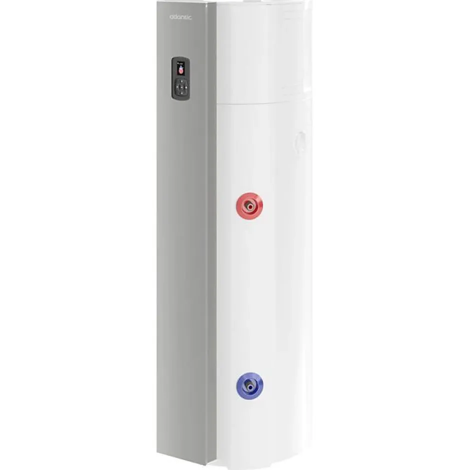 Chauffe-eau thermodynamique CALYPSO connecté vertical - Capacité 200L - Vertical sur socle - Dimensions (h x l x p) 1710x650x600-Atlantic Ecs Rad Online