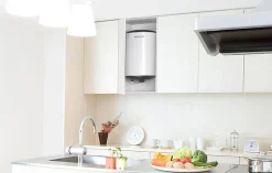 Chauffe-eau vertical 2000 W - Petite capacité - Fixation murale sous évier --Atlantic Online