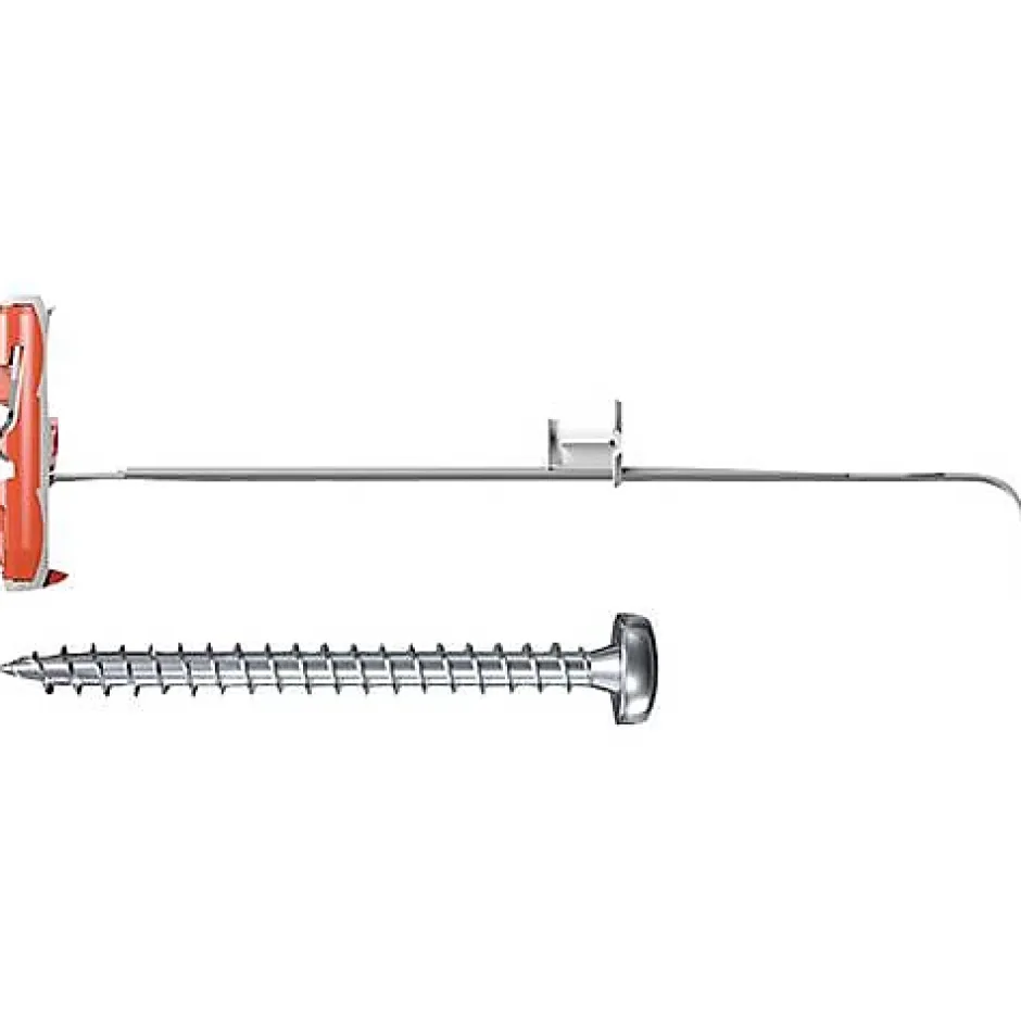 Cheville à bascule Fischer DUOTEC 10 mm x 47 mm, 25 pièces, nylon avec vis tête cylindrique-O91 New