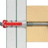 Cheville bi-matière avec vis DuoPower pour matériaux de construction 6x30 mm, 12 pièces-Fischer Outlet