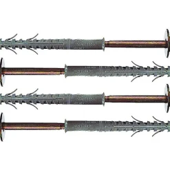 Cheville fixation chauffe-eau - Diamètre 14 mm - 135 mm -Brique creuse - Sachet de 4 -^Fischer Best