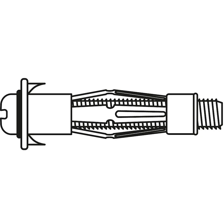 Cheville métal à expansion pour cloison creuse^Viswood Sale