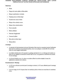 Cheville Nylon UX Sans Collerette 14X75 - 20 pièces-Fischer Clearance