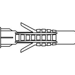 Cheville nylon multi matériaux^Viswood Online