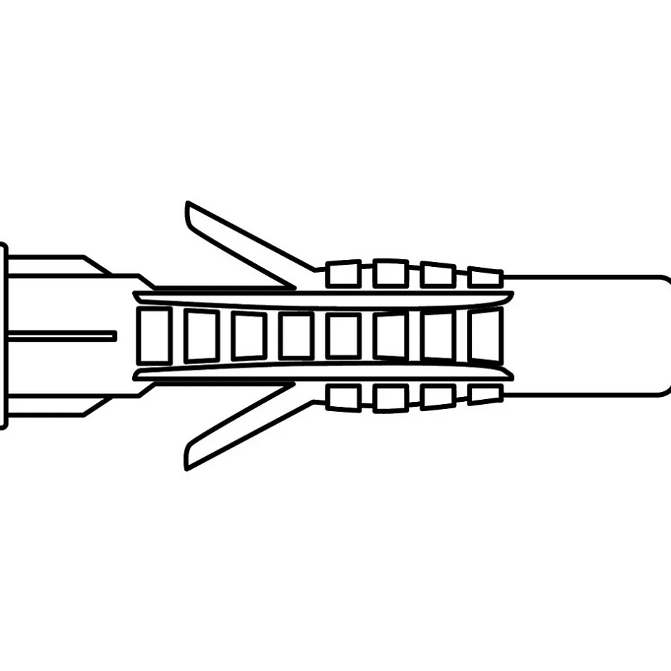 Cheville nylon multi matériaux^Viswood Online