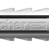 Cheville nylon pour matériaux pleins SX PLUS 6x30 mm profondeur perçage 40 mm, 100 pièces^Fischer
