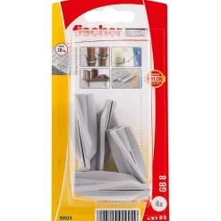 Cheville pour béton cellulaire, 4 pièces^Fischer Best
