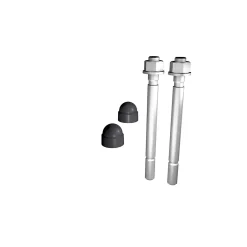 Cheville pour sol Prestio béton avec capuchon anthracite , lot de 2^Kordo