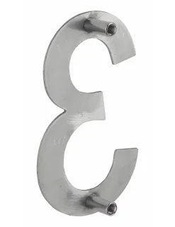 Chiffre 3 à visser, inox, H.100mm --Thirard Outlet