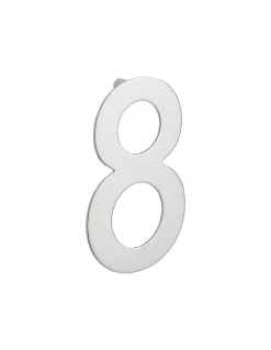 Chiffre 8 à visser, inox, H.100mm --Thirard Online