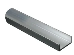 Cimaise aluminium brut 15 x 7 x 10 mm Ep. 1,5 mm, 1 m^ Sale