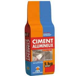 Ciment Alumineux 5kg - Haute Résistance, Prise Rapide - Travaux Techniques, Réparations Structurales, Scellement et Maçonnerie-Prb Hot