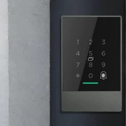 Clavier de contrôle d'accès tactile connecté -7c avec boitier métal à code, badge et bluetooth^LOCKY