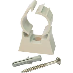 Clip de fixation simple en plastique Ø16, lot de 10-Somatherm New