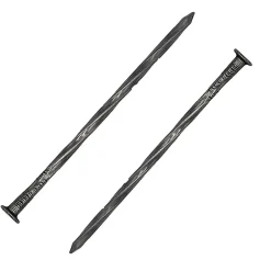 Clou Pointes Tête plate acier torsadées d 4.1 x L 100 mm Boite de 5 kg^DMS Hot