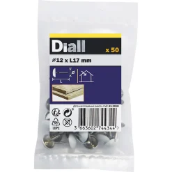 Clous tapissiers blancs - sachet de 50 pièces^Diall Outlet