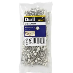 Clous UPVC en acier inoxydable A4 2x30 - 125g-Diall Best