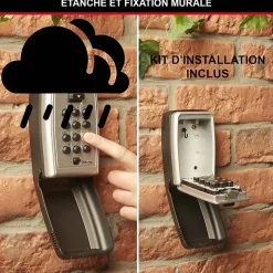 Coffre à clés mural Masterlock 5412EURD-Master Lock