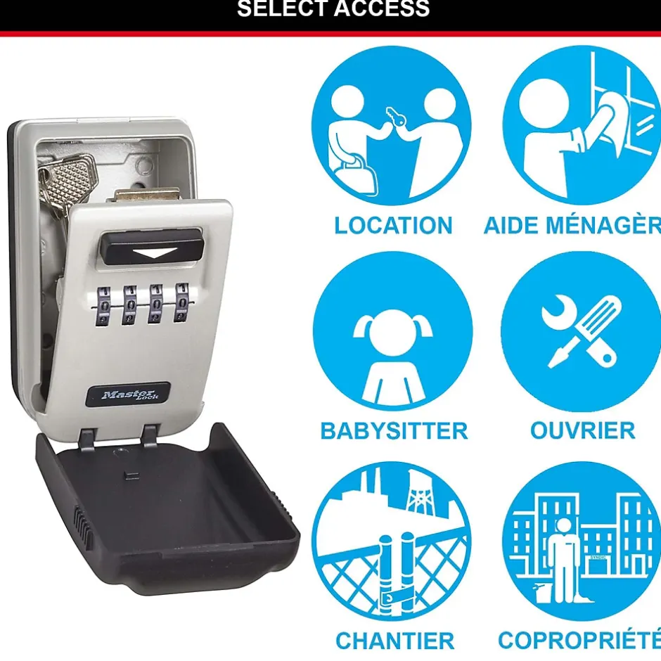 Coffre fort à combinaison Masterlock Select Access-Master Lock Clearance