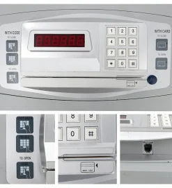 Coffre Fort Electronique hotel 28L - à carte magnétique et serrure code-Autres Hot