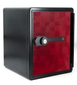 Coffre fort ignifuge 40L Anti feu 1H Electronique a code fixation sol FS-FM40 Reskal Couleur - Rouge-Autres Outlet