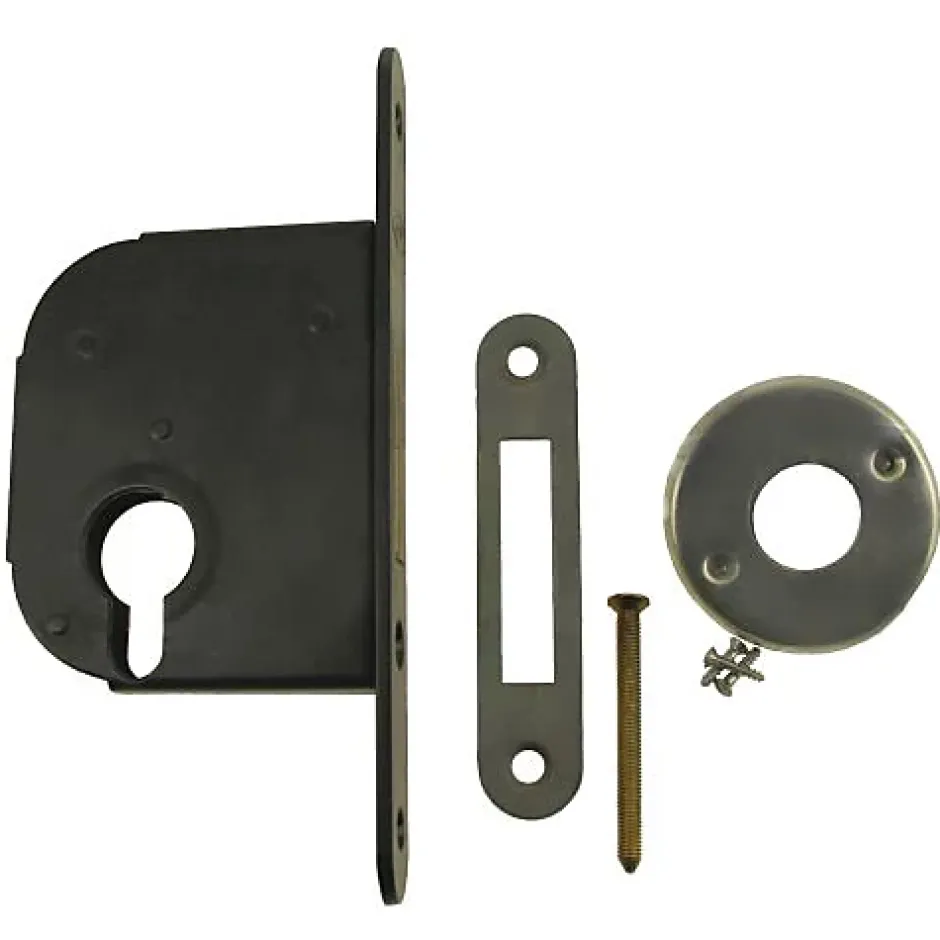 Coffre petit modèle pêne dormant axe 50mm profil européen noir bout carré - - 235000-01-0X^Jpm Sale