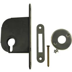 Coffre petit modèle pêne dormant axe 50mm profil européen noir bout carré - - 235000-01-0X^Jpm Sale