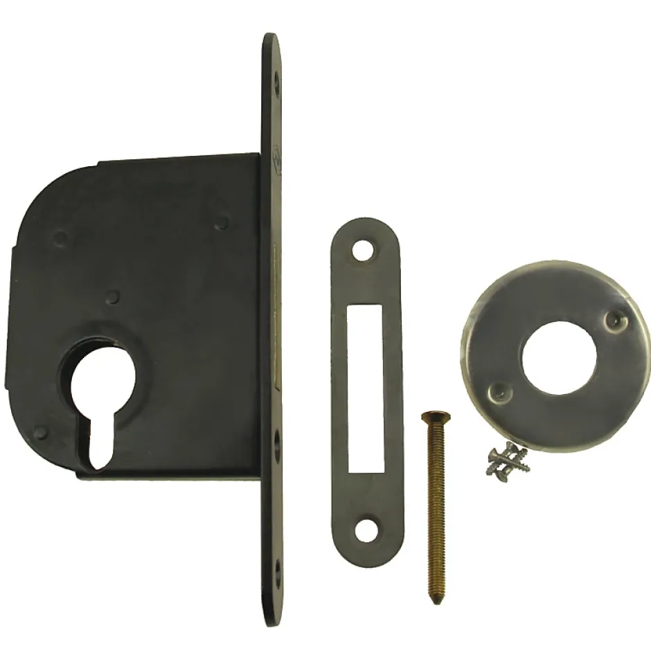 Coffre petit modèle pêne dormant axe 50mm profil européen noir bout carré - - 235000-01-0X^Jpm Sale