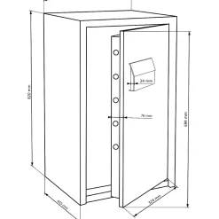 Coffre-fort Combi-line CL 460 K-Burg-Wachter Best