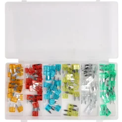 Coffret Assortiment de 120 Mini Fusibles Auto Enfichables^Equipement Express Sicoba Sale