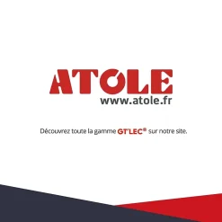 Coffret de Chantier Monophasé 230V - 4 Prises NF 2P+T - 16A - 9 Modules - Coffret Électrique sans câble^Atole Best