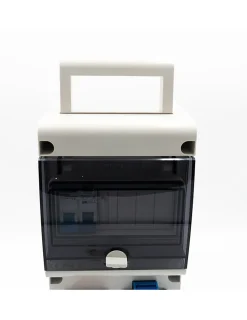 Coffret De Distribution Sur Prises 230v Avec Sortie Usb-Carré Rouge Discount