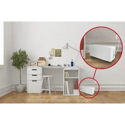 Coffret de rangement câbles et multiprises taille moyenne blanc^Lifebox Online