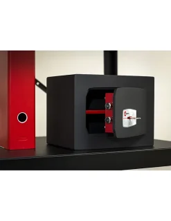 Coffret de sécurité à poser Frontenac, fermeture par clé, 2 pênes, 8.5L --Thirard Discount