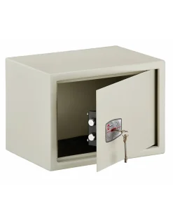 Coffret de sécurité à poser Sedan, fermeture par clé, 2 pênes, 15L -^Thirard Discount