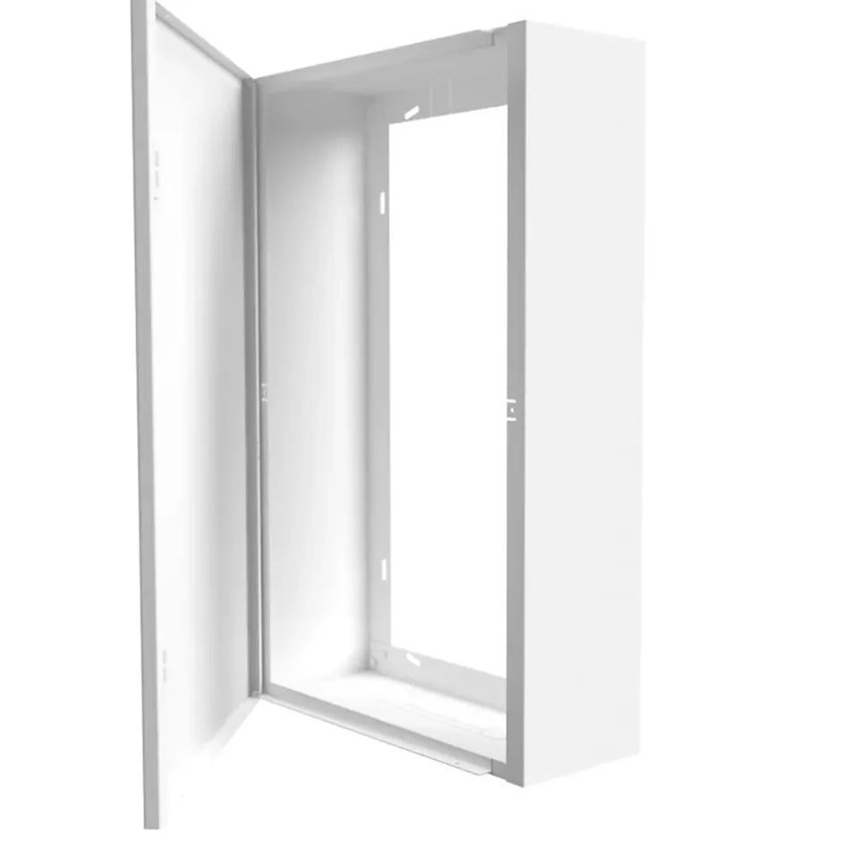 Coffret d'habillage 13 modules en acier blanc pour tableaux éléctriques - H 540 x L 340 x P 140 mm - Réf. RCH100-Atole Hot