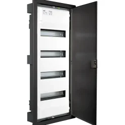 Coffret encastré anthracite 4 rangées^Solera New