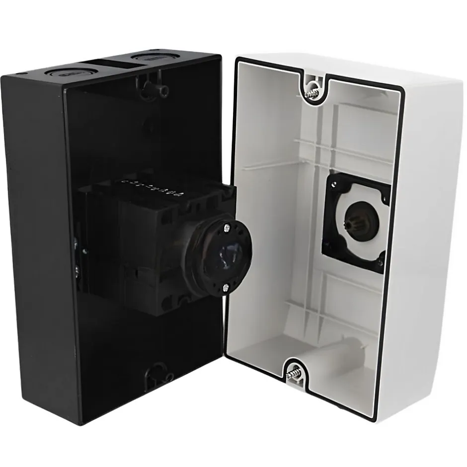 Coffret Inverseur De Source Manuel 40a Monophasé Ou Triphasé Pour Groupe électrogène - Avec Position 0-Imo Hot