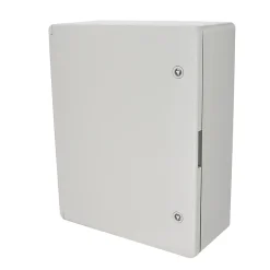 Coffret électrique ABS 400 x 500 x 180 mm Tableau électrique nu avec plaque de montage galvanisée, HOROZ-Horoz Electric Clearance