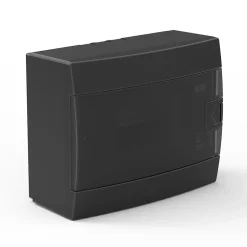 Coffret électrique en saillie 8 modules Tableau électrique nu noir fumé, 215,5 x 173,5 x 104,5 mm, HOROZ-Horoz Electric Sale