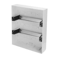 Coffret électrique en saillie 24 modules Tableau électrique nu blanc fumé, 286 x 340,5 x 112,5 mm, HOROZ^Horoz Electric Hot