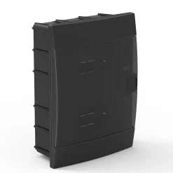 Coffret électrique encastré 16 modules Tableau électrique nu noir fumé, 215 x 290,5 x 110 mm, HOROZ^Horoz Electric Sale