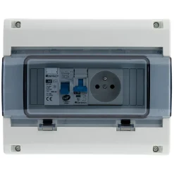 Coffret électrique IP65 8 modules + accessoires^Zenitech Online