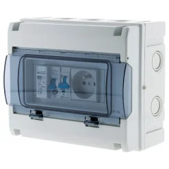 Coffret électrique IP65 8 modules + accessoires^Zenitech Online