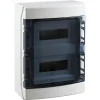 Coffret électrique étanche Pour L'extérieur Ip65 - 2 Rangées De 12 Modules - Hxlxp 436x310x148mm Ecology-Ide Online