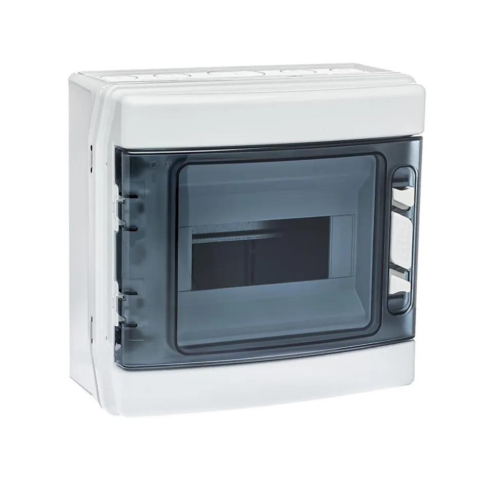 Coffret électrique étanche Pour L'extérieur Ip65 - 8 Modules - Hxlxp 231x238x118mm Ecology-Ide Discount