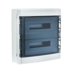 Coffret électrique étanche Pour L'extérieur Ip65 - 2 Rangées De 18 Modules - Hxlxp 436x418x148mm Ecology-Ide Best
