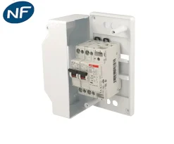 Coffret pour chauffe eau avec contacteur j/n-ABB New